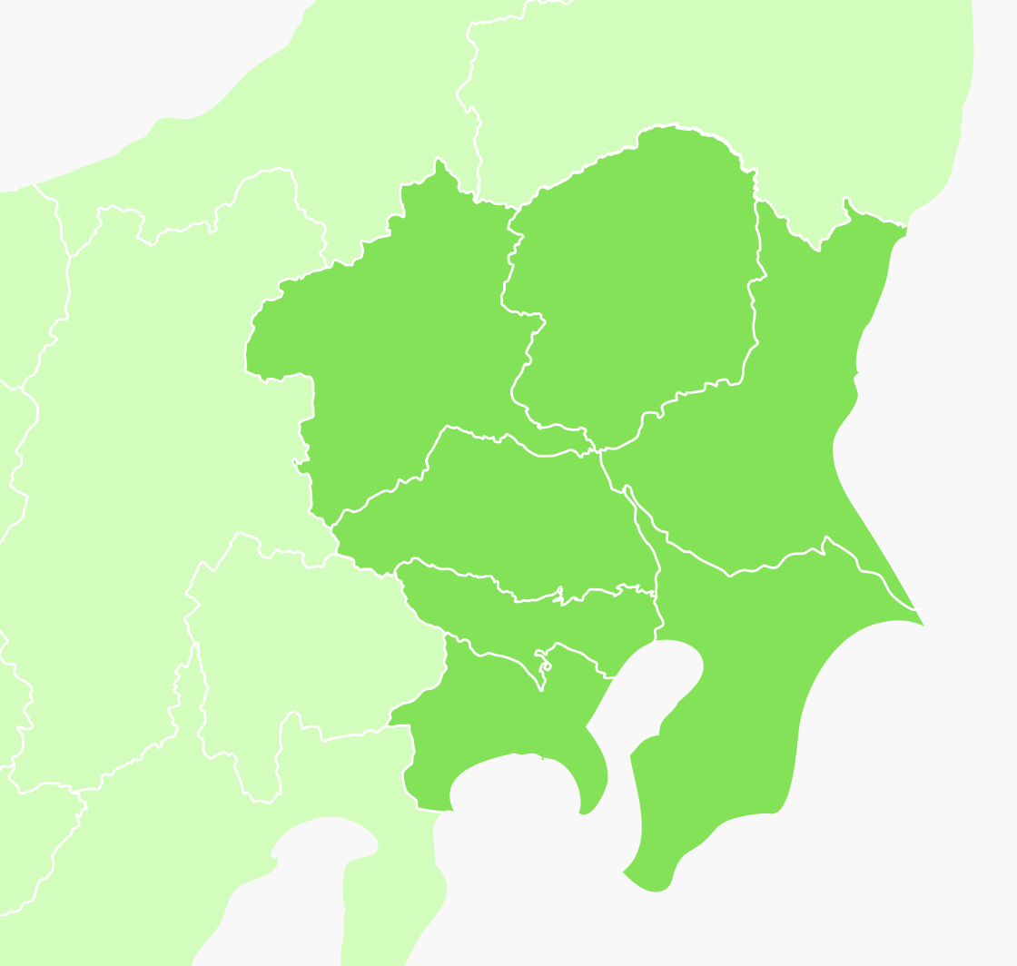 選べる対応方法と対応エリア